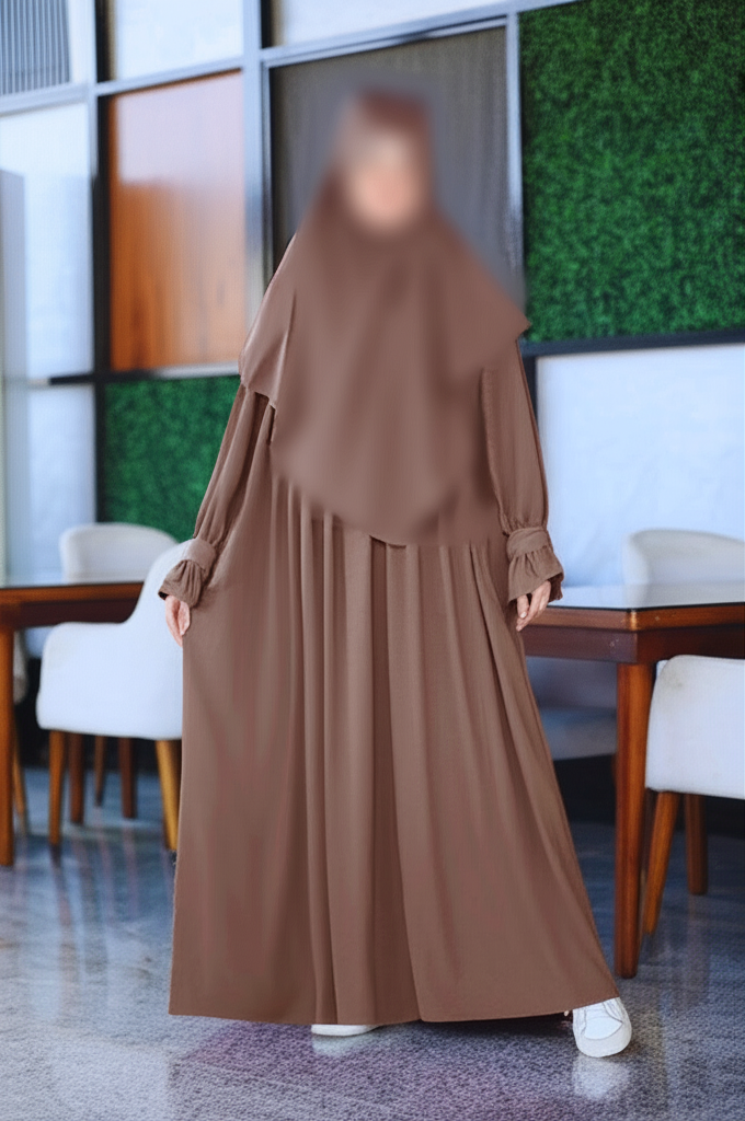 Modest Drape Jilbab alternate view